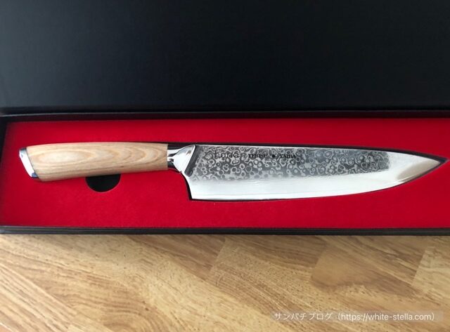 家庭用でおすすめの包丁6 恵比寿刃：hana 三徳包丁／シェフナイフ